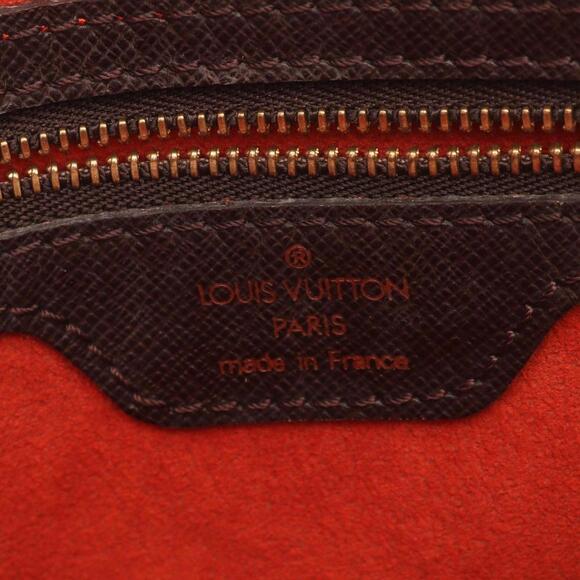 LOUIS VUITTON Brown Damier Leather Tote Bag - Picture 4 of 10